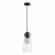 5022/1 MODERN ODL23 337 черный/прозрачный/белый матовый металл/стекло Подвес G9 LED 5W BLACKY