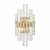 4988/2W HALL ODL22 551 золотой/стекло Бра E14 2*40W STIKA, изображение 2