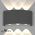 358460 STREET NT20 376 темно-серый  Ландшафтный настенный светильник IP54 LED 4000K 6W 85-265V CALLE, изображение 5