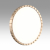 7648/DL PALE SN 88 Светильник пластик/белый/золотой LED 48Вт 4000К D385 IP43 ATABI GOLD, изображение 3