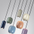 5053/7A PENDANT ODL24 311 цвет слонов.кости/мультиколор/металл Подвес GU10 LED 7*4W OVALI, изображение 4