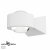 358153 STREET NT19 376 белый Ландшафтный настенный светильник IP54 LED 4000K 6W 85 - 265V CALLE, изображение 5