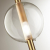 4981/2 PENDANT ODL22 357 бронзовый/прозрачный/стекло Подвес G9 2*5W LAZIA, изображение 4