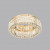 5071/60CL HALL ODL24 493 золото/прозрачный/металл/хрусталь/стекло Люстра потолочная LED 60W 3700K VERSION, изображение 3