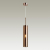 4692/1 PENDANT ODL20 341 медный Подвес E14 1*40W KLUM, изображение 3