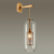 4940/1W PENDANT ODL22 291 античн.бронза/металл/прозрачный/стекло Бра E27 1*40W CLOCKY, изображение 3