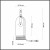 4882/1T NEO ODL_EX22 61 серебристый/дымчатый/стекло Настольная лампа E14 1*40W BELL, изображение 8