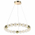 5008/60L L-VISION ODL24 463 золотой/металл/акрил Люстра LED 60W 4000K 5058лм CRYSTAL, изображение 2