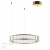 5015/30L L-VISION ODL23 485 золотой/прозрачный металл/хрусталь Люстра LED 30W 4000K 3000Лм VEKIA, изображение 6