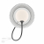 5013/1W MODERN ODL23 573 черный/прозрачный/белый матовый металл/стекло Бра G9 LED 7W BUNY, изображение 6