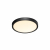 7660/18L MITRA LED SN 54 Светильник пластик/белый/черный LED 18Вт 3000/4000K D230 IP40 ALFA BLACK, изображение 6