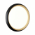 7651/DL PALE SN 86 Светильник пластик/черный/золотой LED 48Вт 4000К D380 IP43 TOFIQ BLACK, изображение 4