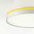 7709/DL COLOR SN 100 Светильник пластик/белый/желтый LED 48Вт 4000К D420 IP43 KEZO YELLOW, изображение 7