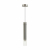 5061/5LA PENDANT ODL24 317 серебристый/дымчатый/металл/стекло Подвес LED 4W 3000K SHINY