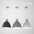 3321/1 PENDANT ODL17 378 темн.серый/ никель Подвес E27 60W 220V VIOLA, изображение 2