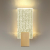 4362/5WL HIGHTECH ODL23 241 матовое золото/металл/стекло Настенный св-к IP20 LED 5W 218Лм 3000K RICCI, изображение 3