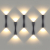 4291/10WL HIGHTECH ODL22 243 черный/металл Настенный светильник IP20 LED 10W 453Лм 3000K ANIKA, изображение 5