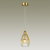 4712/1 PENDANT ODL20 373 янтарный/бронзовый Подвес E27 60W 220V STORZO, изображение 3