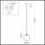 4671/1 PENDANT ODL20 346 черный/белый Подвес E27 1*40W (тип лампы СВЕЧА ) 220V OKIA, изображение 6