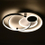 6544/113CL LEDIO LN23 069 черный, белый Люстра потолочная LED 113W 3000-6000K 6283Лм 220V ANEKO, изображение 2