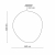 2039/DL COLOR SN 084 Светильник пластик/белый LED 48Вт 3000-6300K 500х460 IP43 пульт ДУ STONE, изображение 3