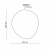 2039/EL COLOR SN 084 Светильник пластик/белый LED 72Вт 3000-6300K 600х555 IP43 пульт ДУ STONE, изображение 3