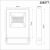 358577 STREET NT21 393 темно-серый Ландшафтный светильник  IP66 LED 4000K 20W 100-300V ARMIN, изображение 4