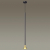 3884/1GB HIGHTECH ODL20 353 черно-золотистый/металл Подвесной светильник LED GU10 7W 220V PIPA, изображение 3