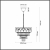5231/6 CLASSI LN22 золотой, коричневый Люстра E14 6*40W 220V KAZ., изображение 2