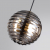 5041/12L L-VISION ODL24 425 черн./золото/дымчатый/металл/стеко Подвес LED 12W 4000К 1526Лм TRONI, изображение 4
