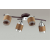 3030/4CA COMFI LN16 000 хром, кофе Люстра потолочная E27 4*60W 220V FILLA, изображение 2