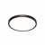 7660/24L MITRA LED SN 54 Светильник пластик/белый/черный LED 24Вт 3000/4000K D300 IP40 ALFA BLACK, изображение 2