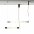 Подвес 6686/25L MARBELLA темн/латунь LED IP20 40W 3000/4000K, изображение 5