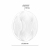 7686/DL PALE SN 156 Светильник пластик/белый LED 48Вт 3000-6000К D380 IP43 пульт ДУ HIMAR, изображение 7