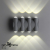 358568 STREET NT21 374 темно-серый Ландшафтный настенный светильник IP54 LED 4000K 8W 85-265V CALLE, изображение 3