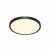 7660/24L MITRA LED SN 54 Светильник пластик/белый/черный LED 24Вт 3000/4000K D300 IP40 ALFA BLACK, изображение 6
