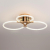 6545/68CL LEDIO LN23 068 золотой, черный Люстра потолочная LED 43W 3000-6000K 6031Лм 220V LARA, изображение 2