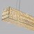 4926/60L L-VISION ODL24 481 золото/металл/хрусталь Люстра LED 60W 4000K 3269Лм PANTA, изображение 4