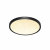 7662/24L MITRA LED SN 56 Светильник пластик/белый/черный LED 24Вт 3000/4000K D300 IP40 OMEGA BLACK, изображение 6
