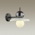 5014/1WD MODERN ODL23 295 черный/белый/белый матовый металл/стекло Бра G9 LED 5W HATTY, изображение 3