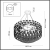 4989/12 HALL ODL22 553 золотой/стекло Люстра E14 12*40W BUCKLE, изображение 7