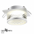 370921 SPOT NT22 342 белый Светильник встраиваемый IP20 GU10 9W 220V GEM, изображение 5