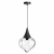 4951/1 PENDANT ODL22 343 черный/прозрачный/стекло Подвес E14 1*40W KESTA, изображение 2