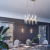 4631/1 HALL ODL20 567 серебристый/стекло/металл.цепочки Подвес G9 1*5W 220V PERLA, изображение 4