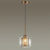 4939/1 PENDANT ODL22 335 античн.бронза/металл/прозрачный/стекло Подвес E27 1*40W CLOCKY, изображение 3