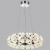 5029/92L L-VISION ODL24 455 хром/металл/акрил Люстра LED 92W 4000K 5581лм MIRAGE, изображение 3