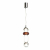 4826/18L PENDANT ODL21 321 хром/дымчатый/бордо/прозрачный Подвес LED 18W BEANS, изображение 2