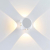 4221/8WL HIGHTECH ODL21 261 бел/металл Настенный светильник IP54 LED 8W 732Лм 3200K MIKO, изображение 2