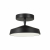 7656/12L MITRA LED SN 48 Светильник пластик/белый/черный LED 12Вт 4000K D200 IP20 MIRA BLACK, изображение 2