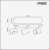 370652 OVER NT19 260 белый Светильник накладной IP20 GU10 3*50W 220V GUSTO, изображение 3